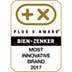 Award Bien-Zenker Plus X Award - Most Innovative Brand 2017