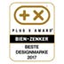 Award Bien-Zenker Plus X Award - Beste Designmarke 2017