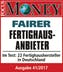 Award Schwabenhaus 14 - Focus Money Fairer Fertighausanbieter
