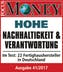 Award Schwabenhaus 16 - Focus Money Fair Nachhaltig
