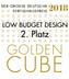Award Talbau Golden Cube Low-Budget-Design