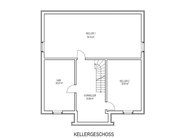 Massivhaus Babelsberg von Aye-Bau Schlüsselfertig ab 536400€, Stadtvilla Grundriss 4