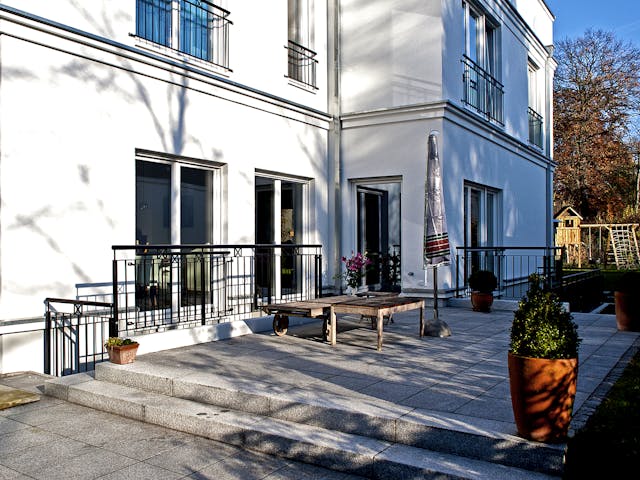 Massivhaus Schlachtensee von Aye-Bau Schlüsselfertig ab 871800€, Stadtvilla Außenansicht 5