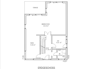 Massivhaus Weimar von Aye-Bau Schlüsselfertig ab 452600€, Cubushaus Grundriss 1