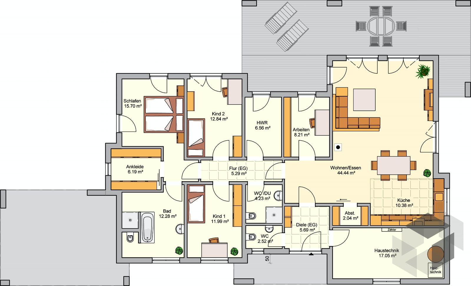 Einfamilienhaus Karibio von Fingerhut Haus Fertighaus.de