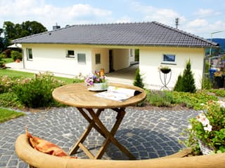 Fertighaus Cilia von Fingerhut Haus Schlüsselfertig ab 474890€, Bungalow Außenansicht 4