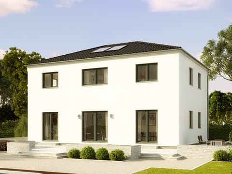 Haus Ohne Dachuberstand Modern - Heimidee