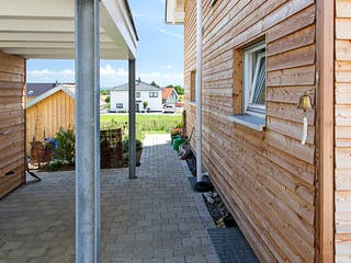 Fertighaus Balance 772.311 von Beilharz Schlüsselfertig ab 250000€, Satteldach-Klassiker Außenansicht 5