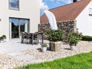 Fertighaus Balance 772.369 von Beilharz Schlüsselfertig ab 250000€, Satteldach-Klassiker Außenansicht 3