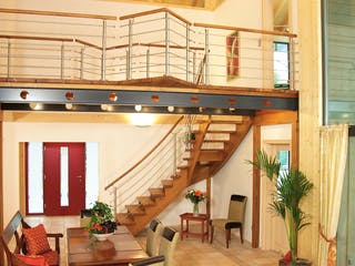 Fertighaus Bambus von Stommel Haus Schlüsselfertig ab 300000€, Blockhaus Innenansicht 16