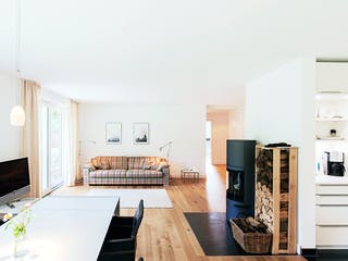 Fertighaus Jesteburg von Bardowicks.Haus und Holzbau Schlüsselfertig ab 650000€, Satteldach-Klassiker Innenansicht 1