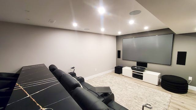 Keller mit Heimkino