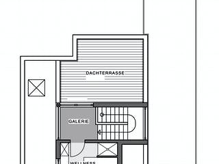Fertighaus Bauen auf engstem Raum von Meisterstück-HAUS, Cubushaus Grundriss 2