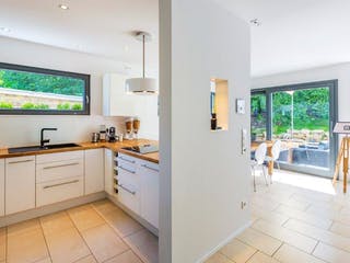 Fertighaus Bauen auf engstem Raum von Meisterstück-HAUS, Cubushaus Innenansicht 2