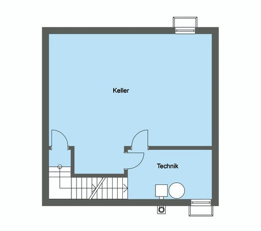 Fertighaus Kaiser - Kundenhaus von Baufritz Schlüsselfertig ab 740000€, Satteldach-Klassiker Grundriss 3