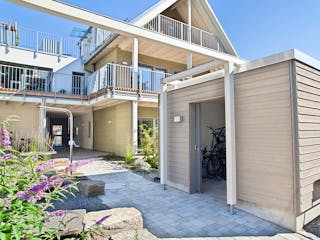 Fertighaus Mehrfamilienhaus Falchengraben von Bau-Fritz - Mehrfamilienhäuser Schlüsselfertig ab 3015000€, Außenansicht 5