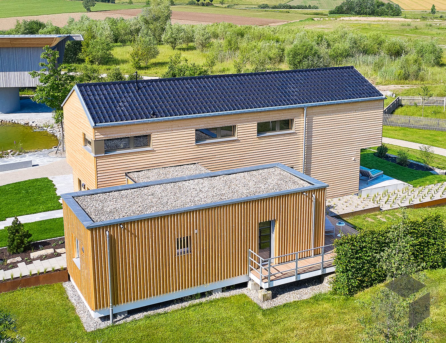 Einfamilienhaus Lichtblick - Musterhaus Erkheim von Bau-Fritz | Fertighaus.at