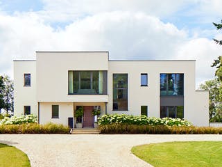 Fertighaus Liming - Kundenhaus von Bau-Fritz Schlüsselfertig ab 1810000€, Cubushaus Außenansicht 2