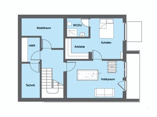 Fertighaus Liming - Kundenhaus von Bau-Fritz Schlüsselfertig ab 1810000€, Cubushaus Grundriss 4