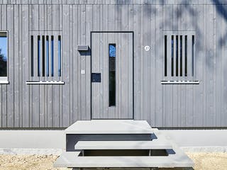 Fertighaus Remiger - Kundenhaus von Bau-Fritz Schlüsselfertig ab 470000€, Satteldach-Klassiker Außenansicht 5