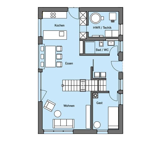 Baufritz - Remiger Floorplan 1