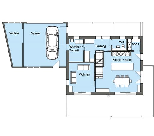 Baufritz - Schneider Floorplan 1