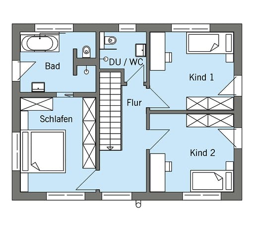 Baufritz - Schneider Floorplan 2