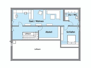 Fertighaus Schweiger - Kundenhaus von Bau-Fritz Schlüsselfertig ab 775000€, Bungalow Grundriss 2