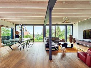 Fertighaus Steffen - Kundenhaus von Bau-Fritz Schlüsselfertig ab 1300000€, Satteldach-Klassiker Innenansicht 1