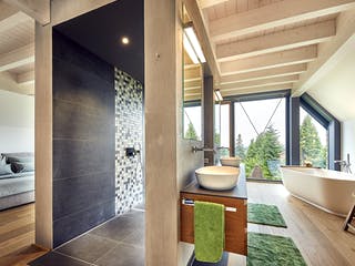 Fertighaus Steffen - Kundenhaus von Bau-Fritz Schlüsselfertig ab 1300000€, Satteldach-Klassiker Innenansicht 6