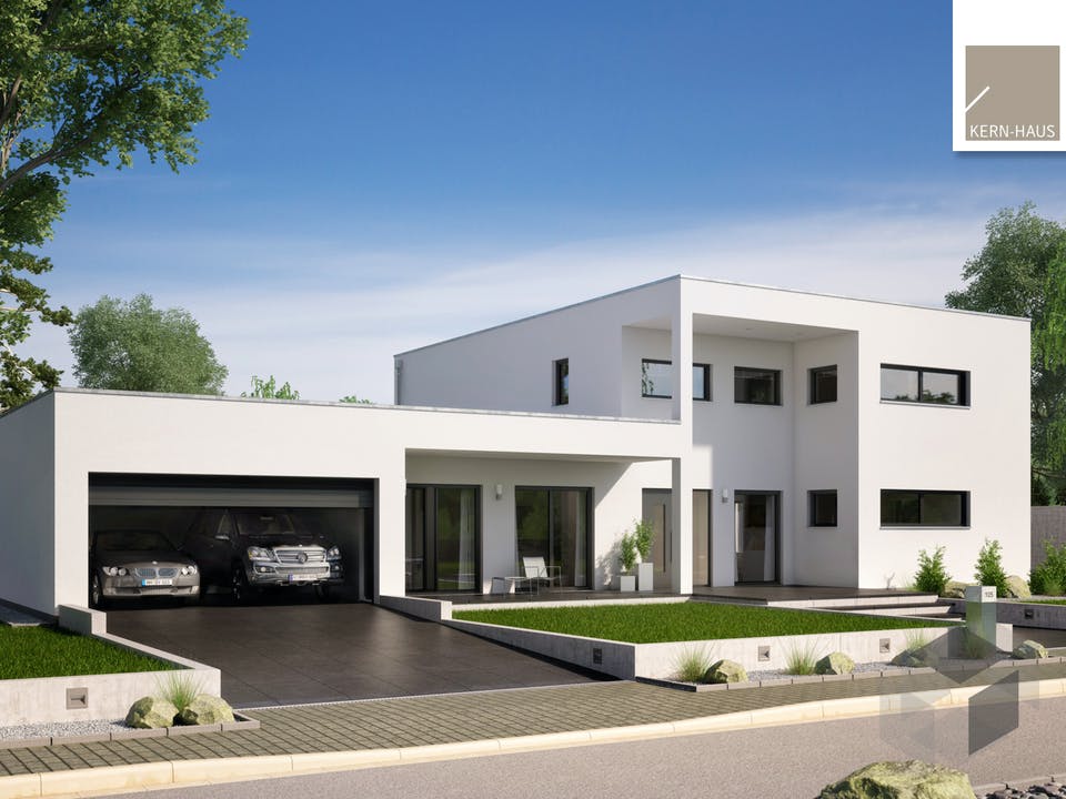 Bauhaus Ixeo von Kern-Haus Außenansicht