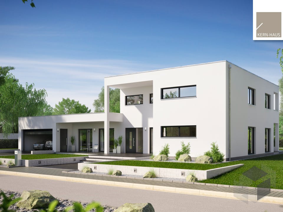 Bauhaus Ixeo von Kern-Haus Außenansicht