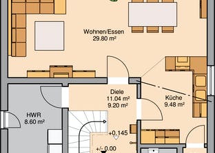Bauhaus Novum Grundriss
