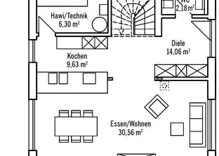Bauhaus V2 Grundriss