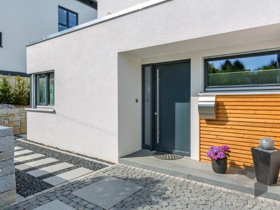 Bauhaus-Villa von Meisterstück-HAUS Außenansicht