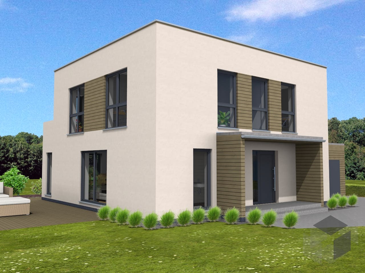 Einfamilienhaus Bauhaus 160 von Suckfüll - Unser Energiesparhaus