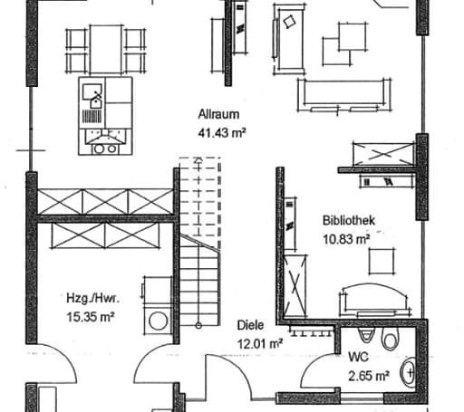 Meisterstück Haus - Bauhaus-Stil EG