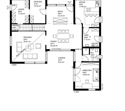 Bauhausvilla Cubus floor_plans 1