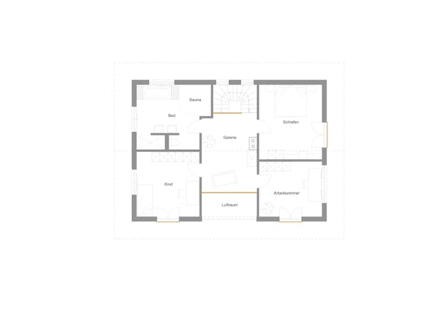 Fertighaus Bayerisch Gmain von Regnauer Hausbau Schlüsselfertig ab 379645€, Satteldach-Klassiker Grundriss 4