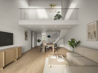 Fertighaus Moderne Wohnanlage mit 12 Wohnungen und einer Tiefgarage. von DFH Wohnungsbau, Blockhaus Innenansicht 2