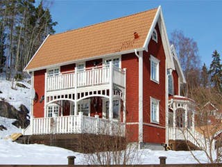 Fertighaus Bergvik (inacitve) von Generalbau GS Schwedenhaus Schlüsselfertig ab 299612€, Satteldach-Klassiker Außenansicht 5