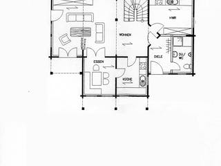 Fertighaus Birresborn von TIROLIA Ausbauhaus ab 159000€, Blockhaus Grundriss 2