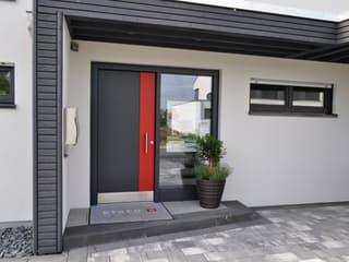 Fertighaus Bitburg von STREIF Haus, Stadtvilla Außenansicht 5