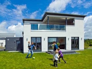 Fertighaus Bitburg von STREIF Haus, Stadtvilla Außenansicht 3