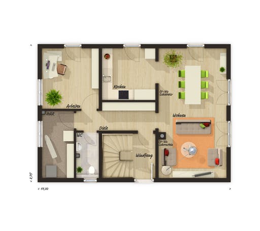 Bodensee 129 Süd Trend Floorplan 1