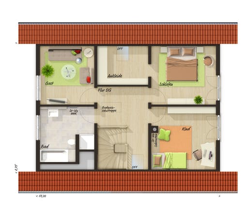 Bodensee 129 Süd Trend Floorplan 2