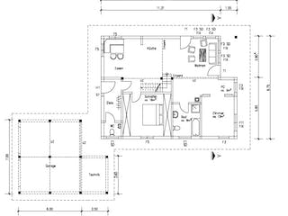 Fertighaus Bodensee von TIROLIA Ausbauhaus ab 130320€, Blockhaus Grundriss 2