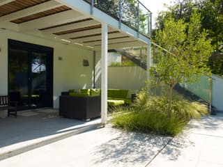 Fertighaus Bond - Kundenhaus von Bau-Fritz Schlüsselfertig ab 980000€, Stadtvilla Außenansicht 10