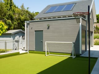 Fertighaus Bond - Kundenhaus von Bau-Fritz Schlüsselfertig ab 980000€, Stadtvilla Außenansicht 15