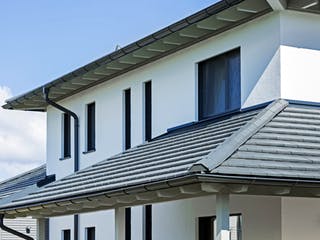 Fertighaus Bongart - Kundenhaus von Bau-Fritz Schlüsselfertig ab 730000€, Stadtvilla Außenansicht 7